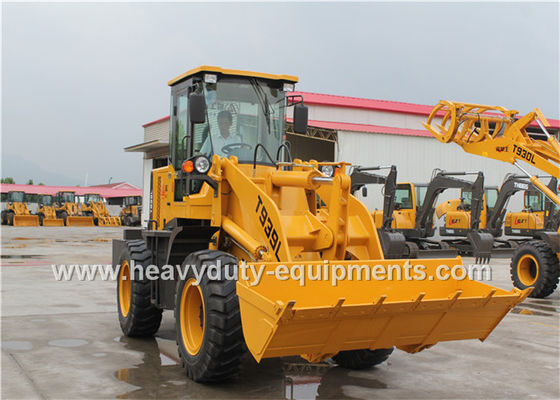 SINOMTP Wheel Loader With Hydraulic Control Standard Bucket 4600kgs Operating Weight Tedarikçi