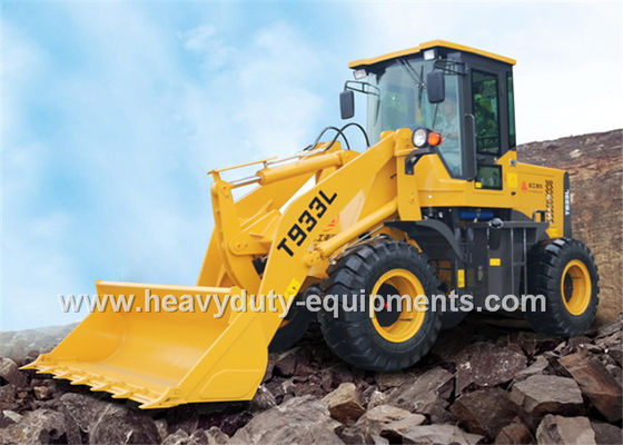 SINOMTP T933L Front End Loader With Pilot Control Quick Hitch Attachments Tedarikçi