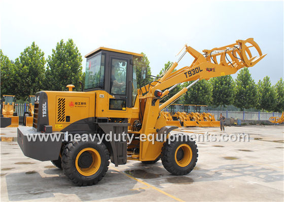 SINOMTP T930L Wheel Loader With Yunnei  37Kw Engine 0.7-0.85m3 Bucket Tedarikçi