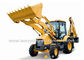 Carraro Axle Backhoe Loader B877 Road Construction Equipment 2716mm Dumping Height Tedarikçi
